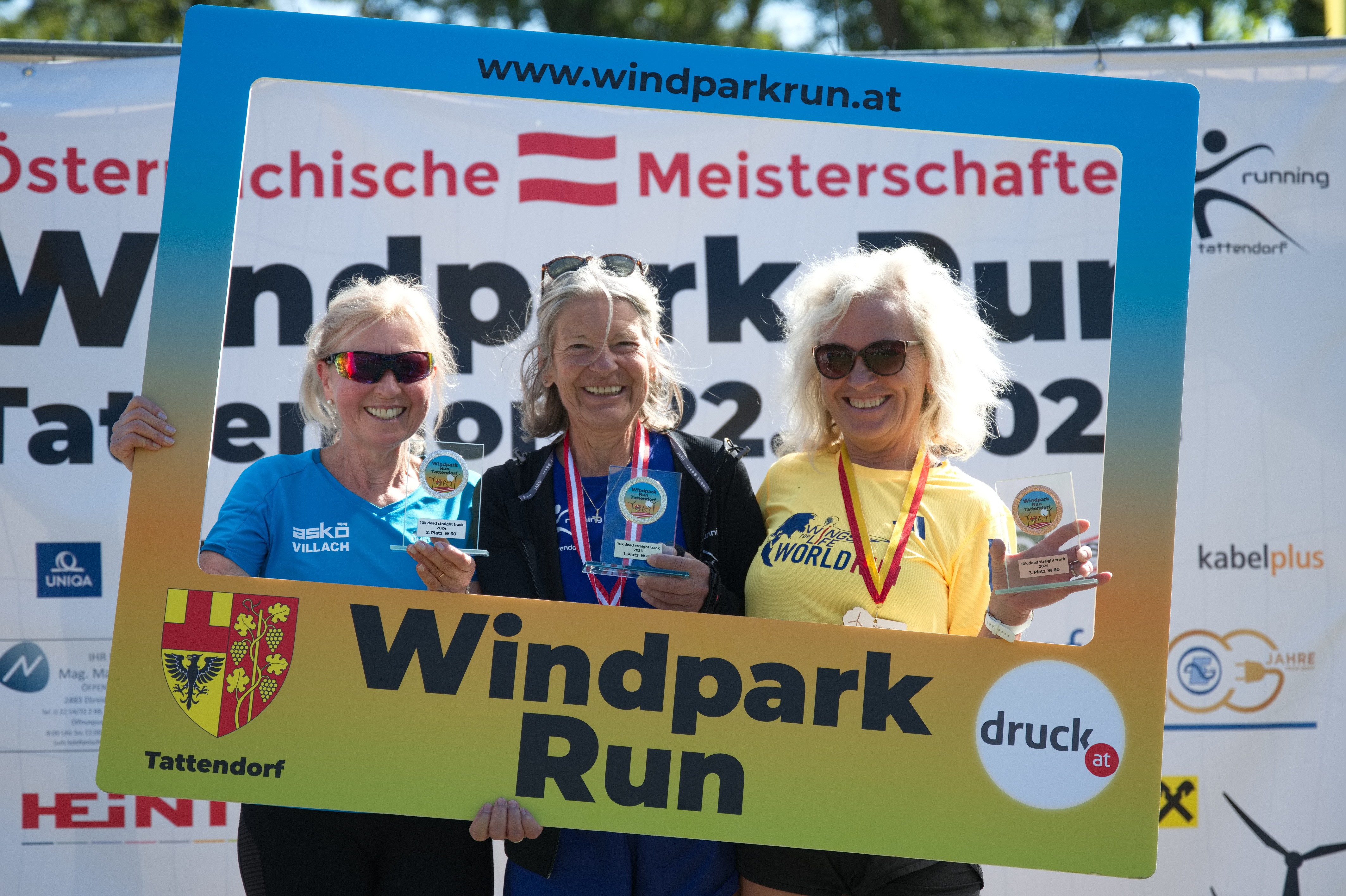 Windpark Run 2024 mit ÖM Straßenlauf